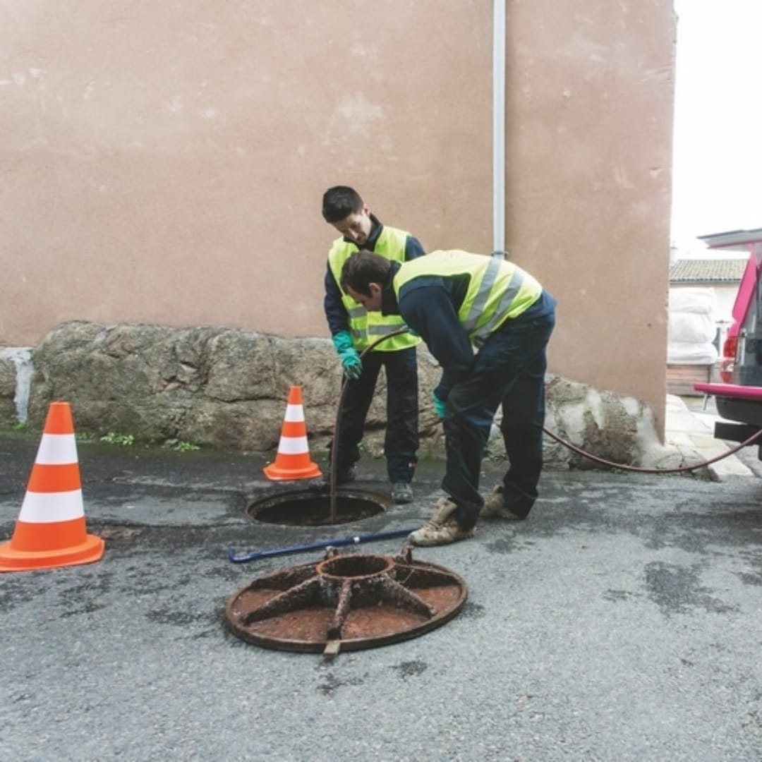 égout bouché