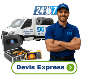 devis express Gabriel débouchage canalisation