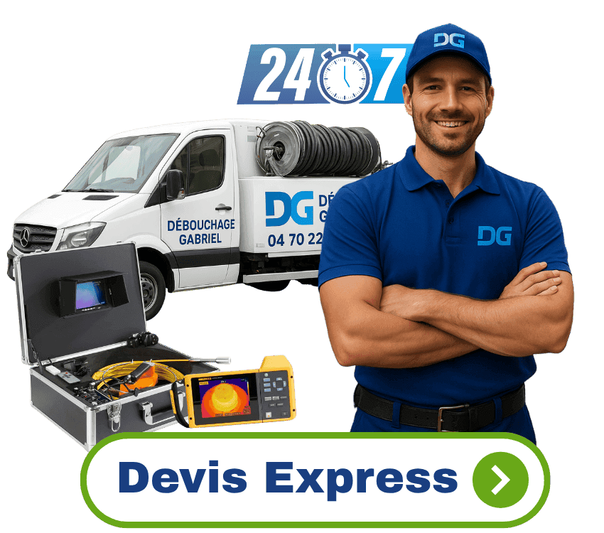 devis express Gabriel débouchage canalisation