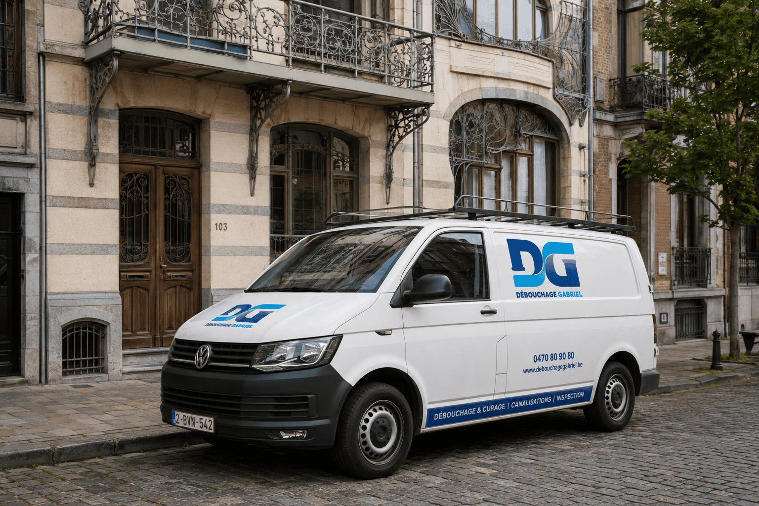 Plombier professionnel intervention débouchage maison de maître à Schaerbeek Bruxelles