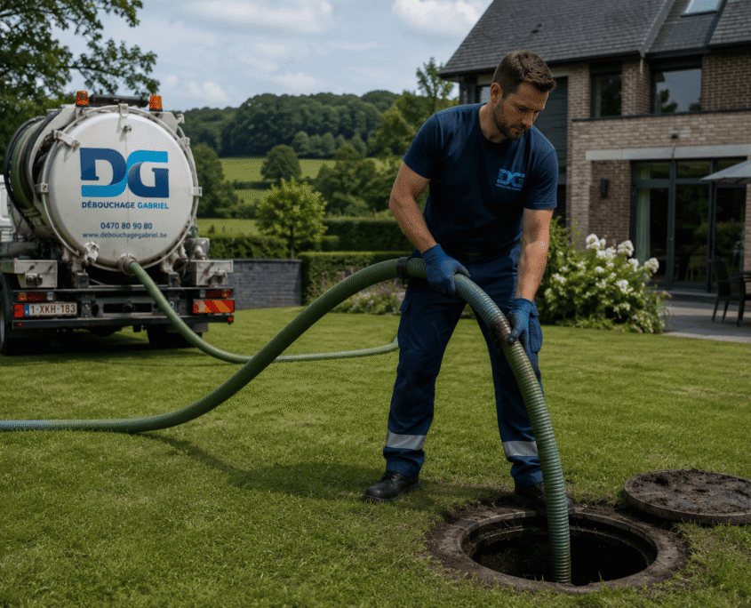 WC ou égout bouché à Bastogne